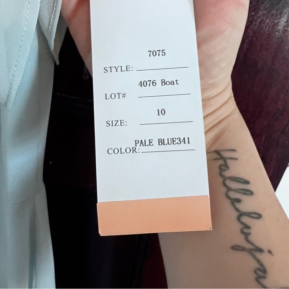 NWT Bill Levkoff in Pastel Green size 10 - Picture 6 of 9